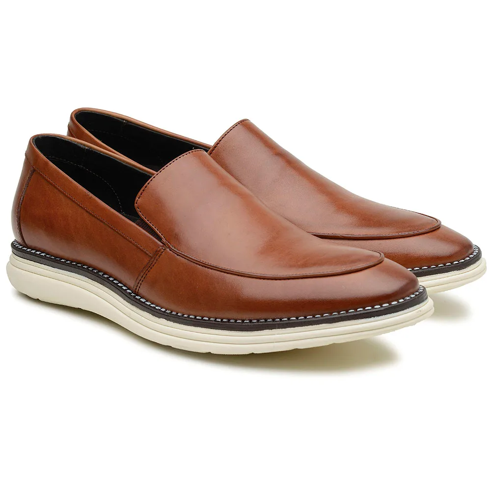 Sapato Casual Serafini Caramelo