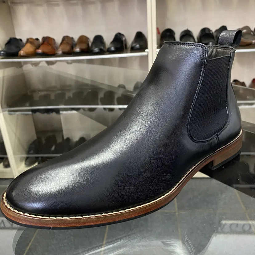 Bota Social Chelsea Ferrara Preto