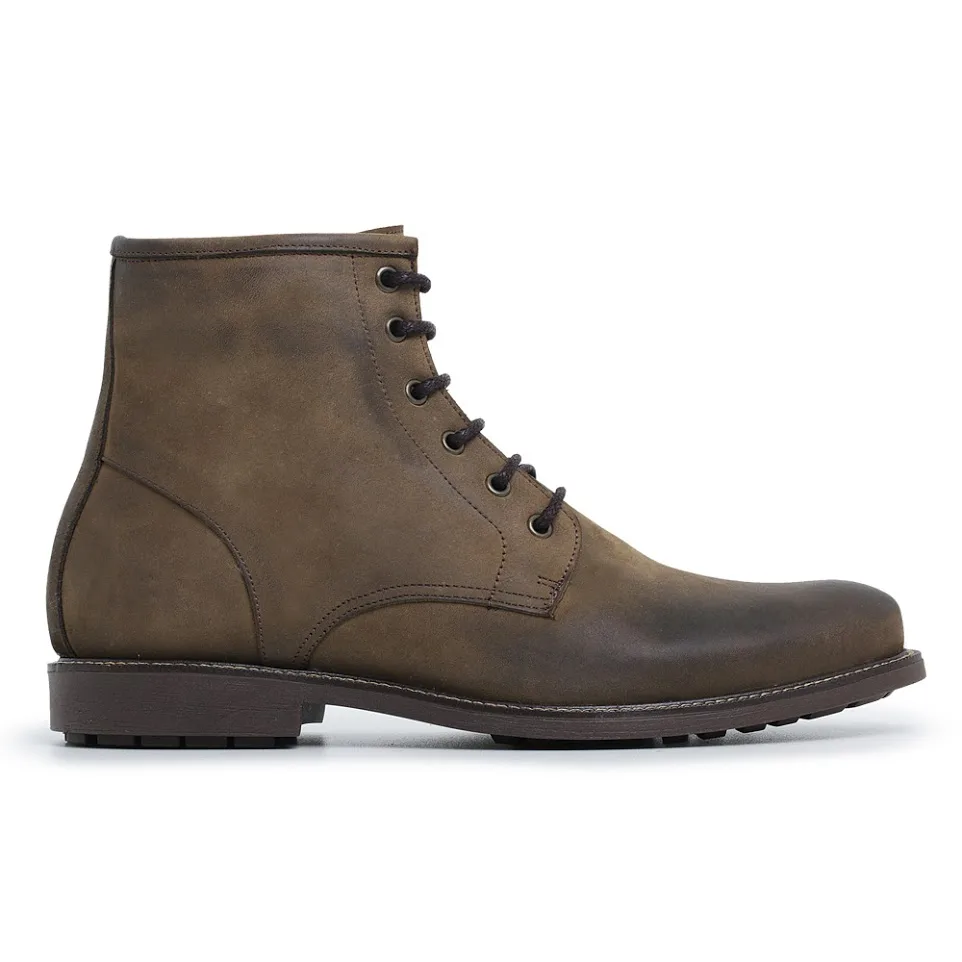 Bota Social Nobuck Tornello Café