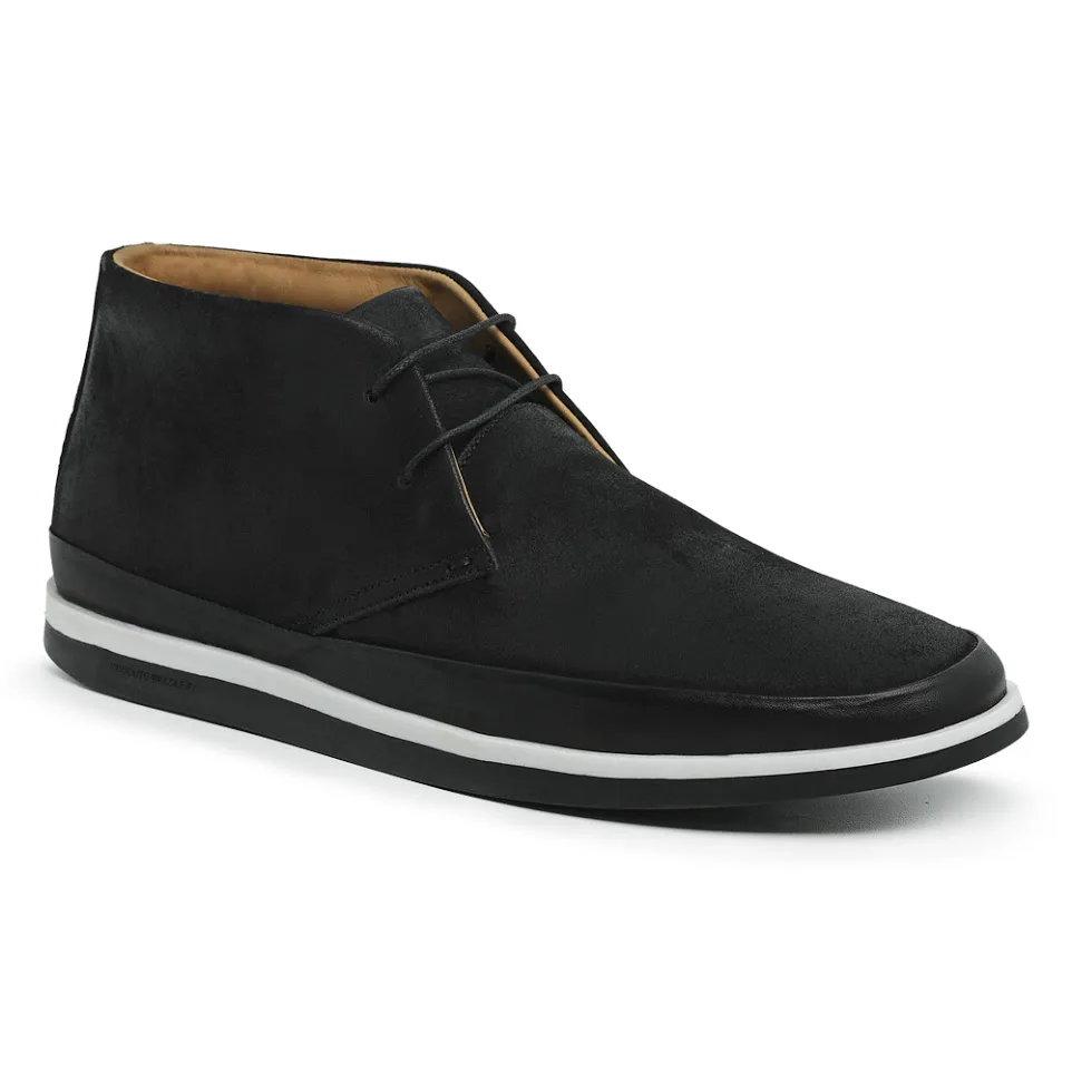 Bota Social Gianni Nobuck Preto