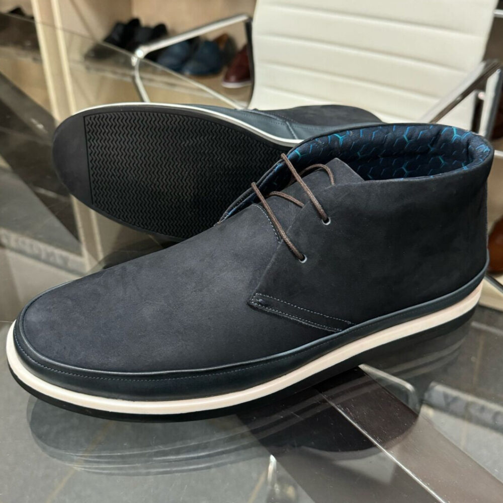 Bota Social Cavanese Nobuck Marinho
