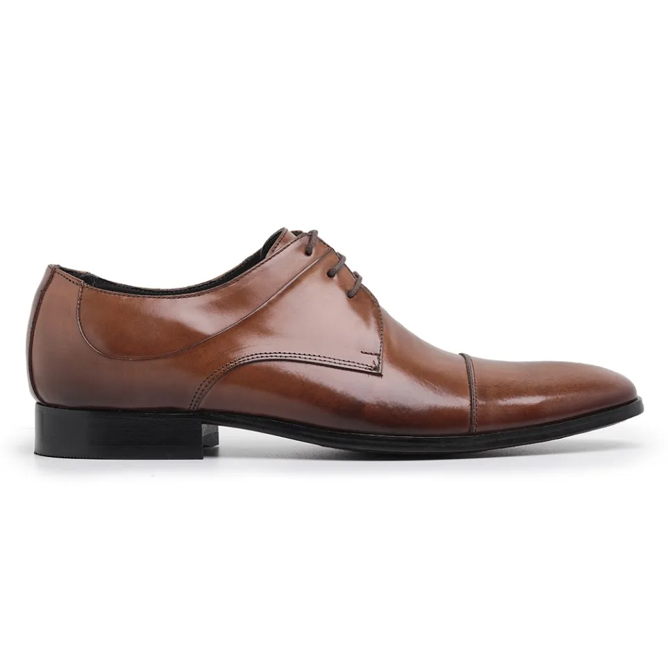 Sapato Social Ambrosini Whisky escuro