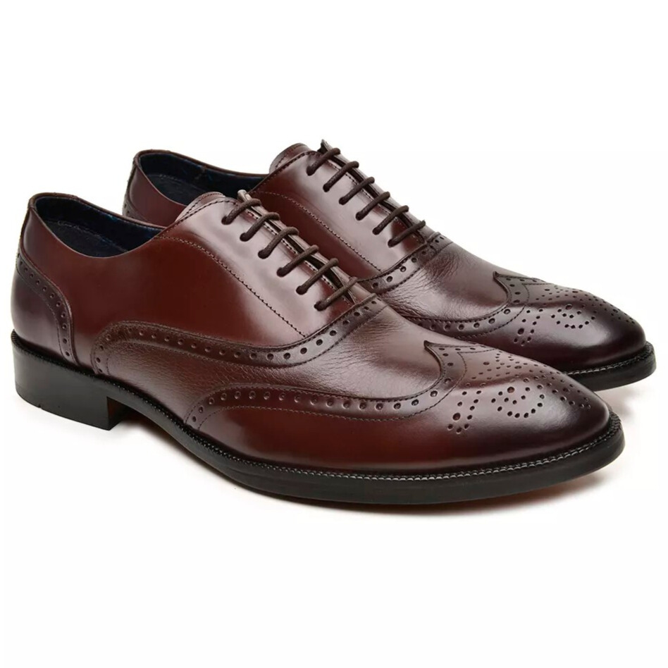 Sapato Social Oxford Pomarode Marrom