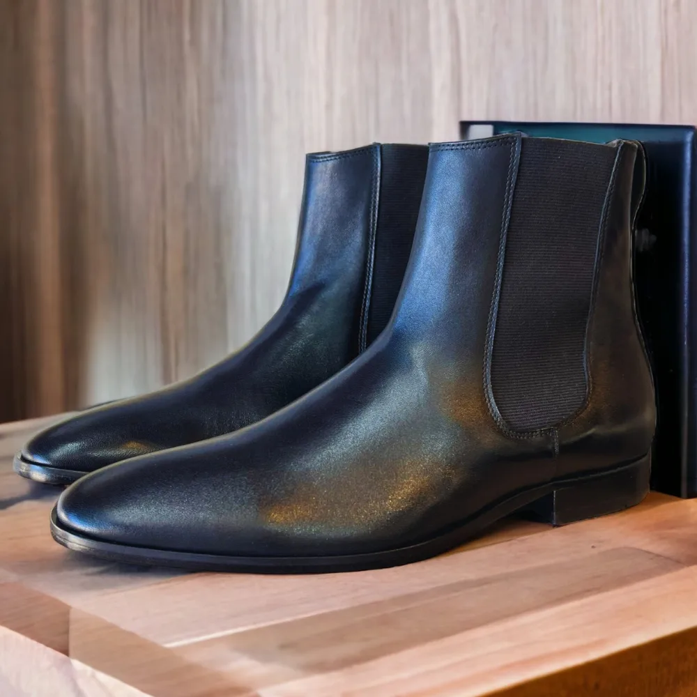 Bota Social Chelsea Cano Alto Luxure