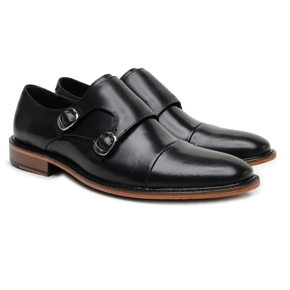 Sapato Social Monk Strap Vizzano