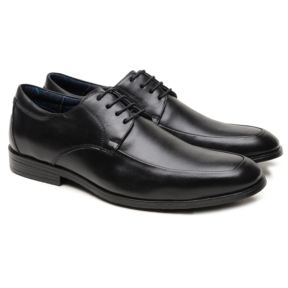 Sapato Alfieri Preto- Solado Comfort