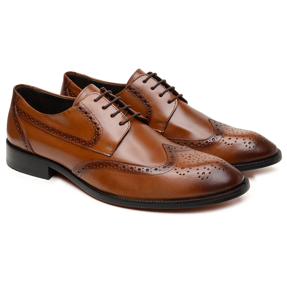 Sapato Social Borsari Whisky