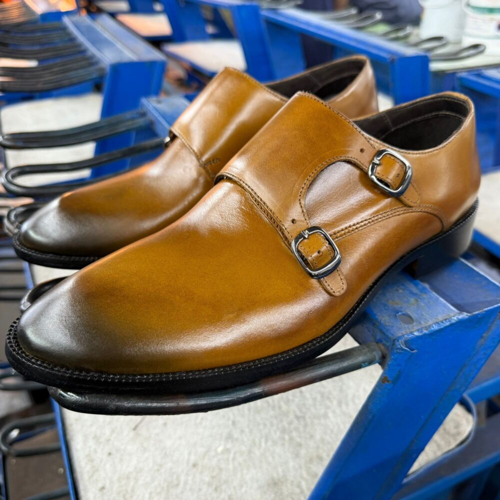 Sapato Monk Strap Petrov Whisky