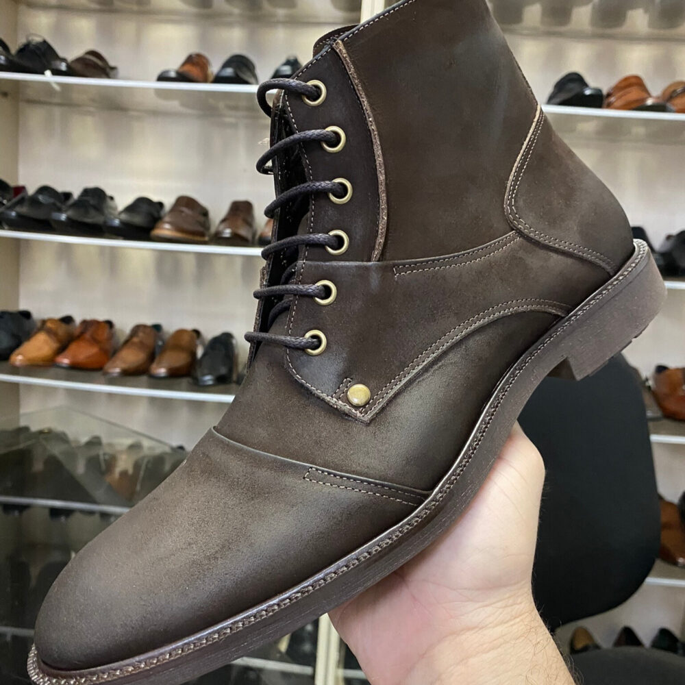 Bota Social Nobuck Canello Café