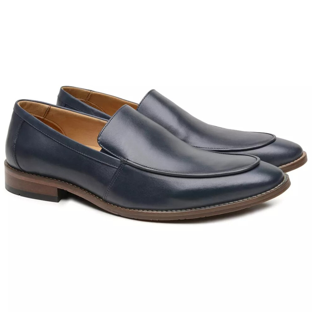 Loafer Marcone Navy - Sola Antiderrapante