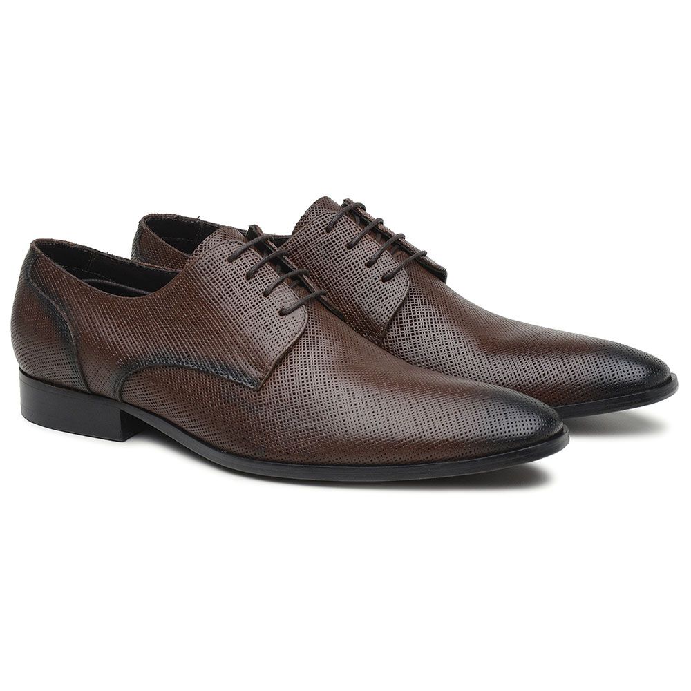 Sapato Social Ternoteli Marrom