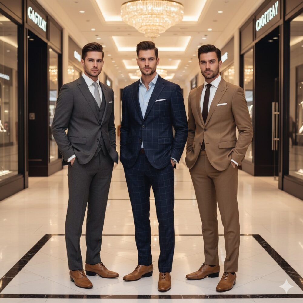 Sapato Para Dança de Salão – Astaire Brogue Tan