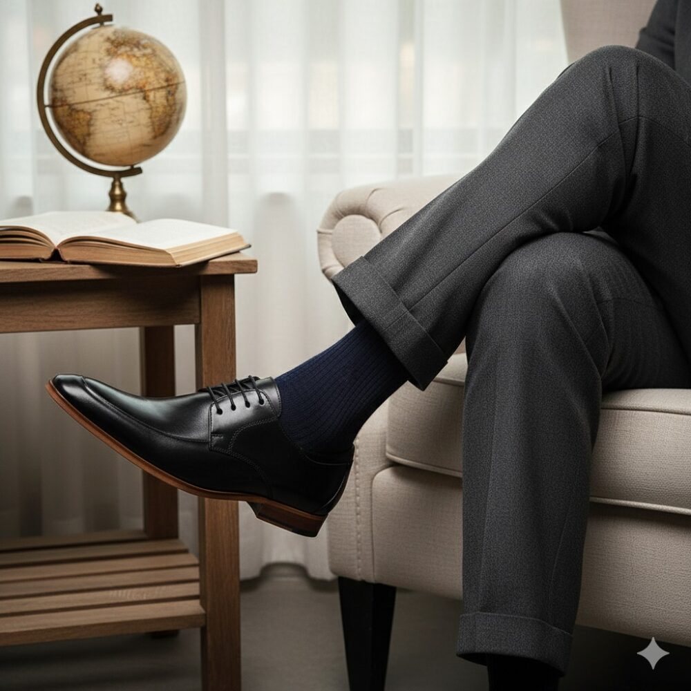 Sapato Social Blanc Preto