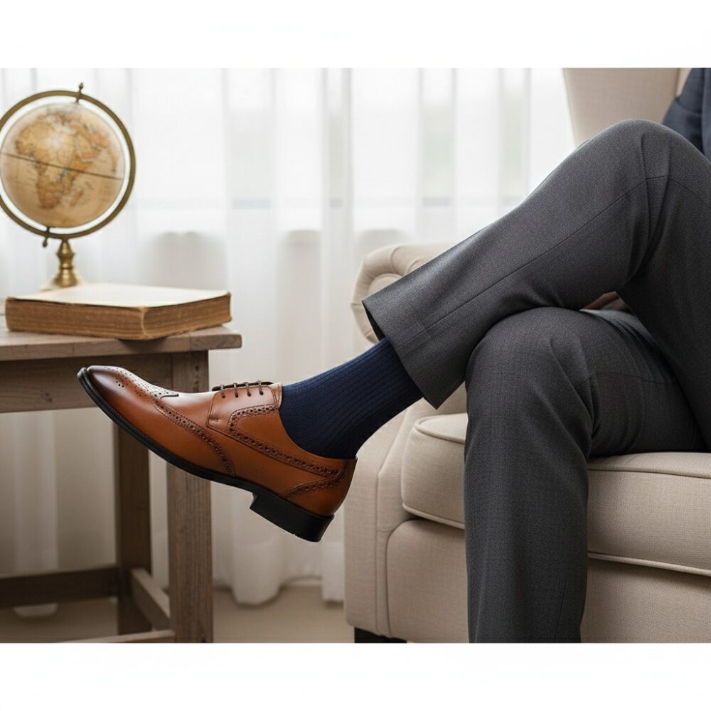 Sapato Social Borsari Whisky