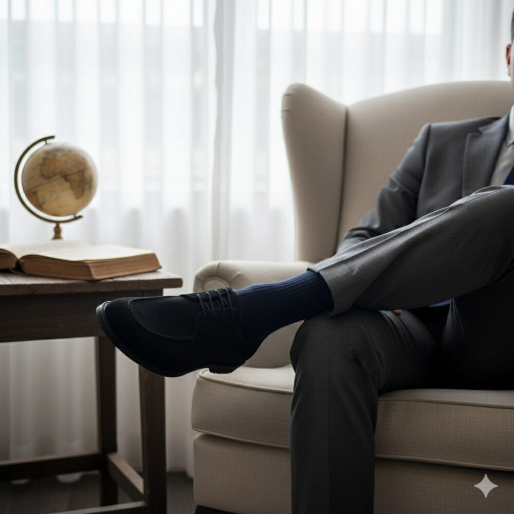 Sapato Social Camurça Esposito Preto